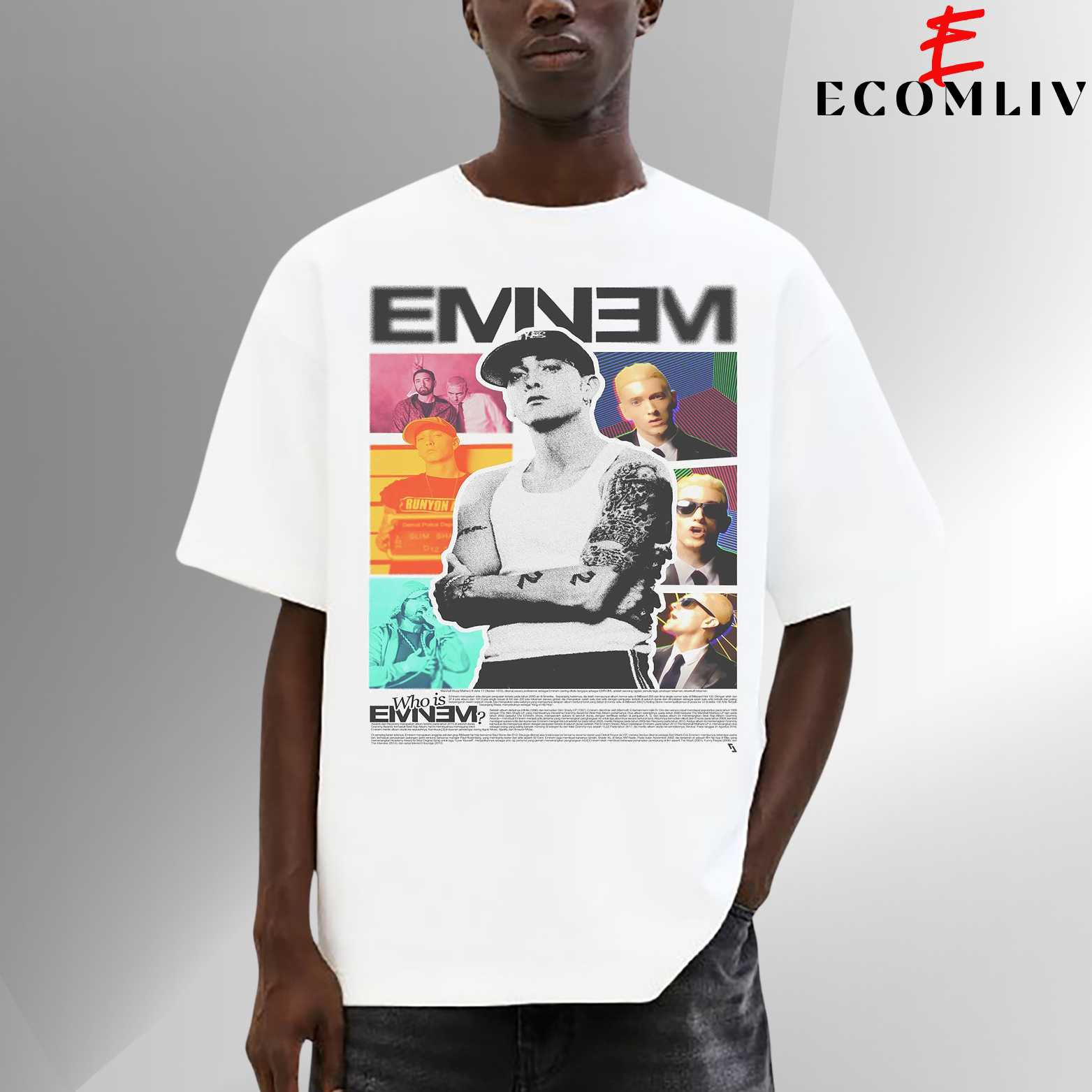 Eminem Graphic T Shirt, Unisex Tee, Hip Hop Streetwear
